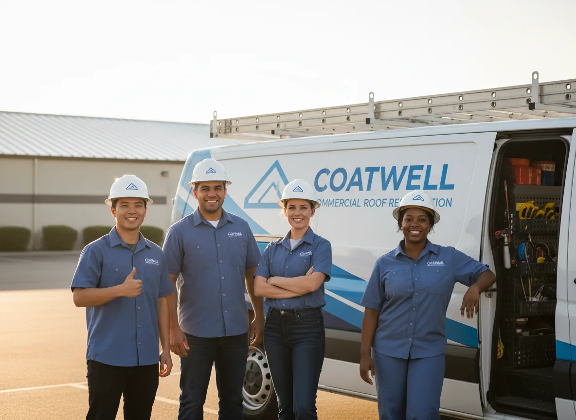 Commercial roof coating company in Brent, AL